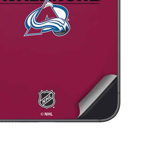 NHL Colorado Avalanche Lineup Galaxy S25 Skin